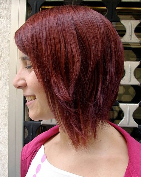 asymetryczne fryzury krótkie uczesanie damskie zdjęcie numer 59A